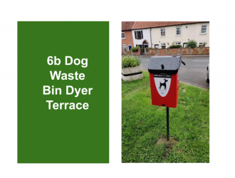 6b Dog Waste Bin Dyer Terrace
